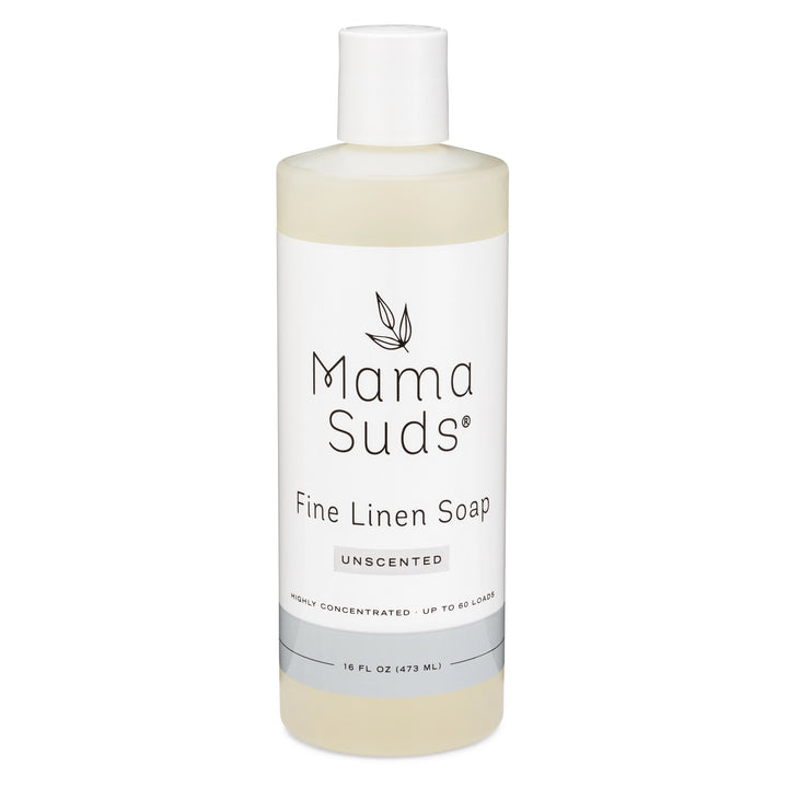 Fine Linen Soap-Unscented-16 oz by Mama Suds