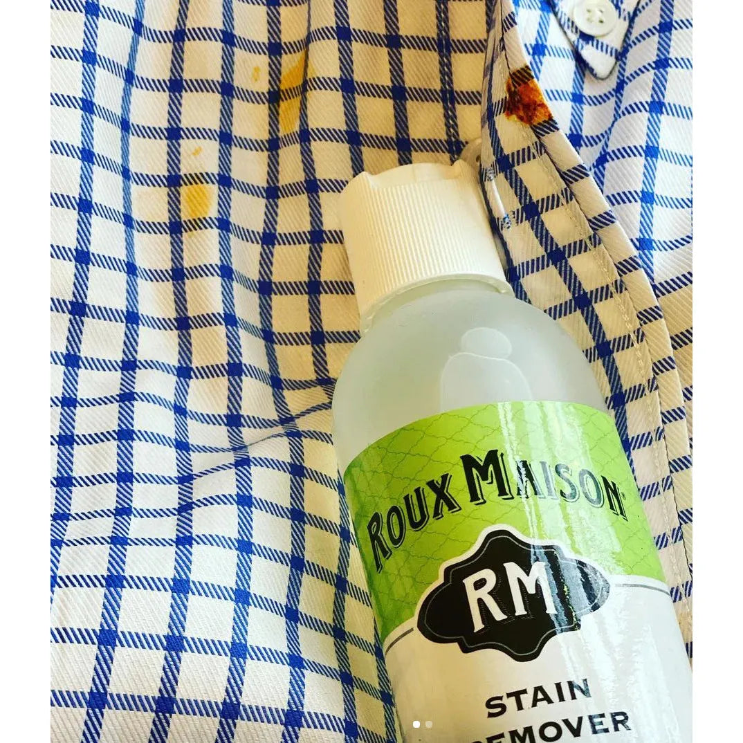 Natural Stain Remover-Fragrance Free-8 oz by Roux Maison-1,4 Dioxane FREE