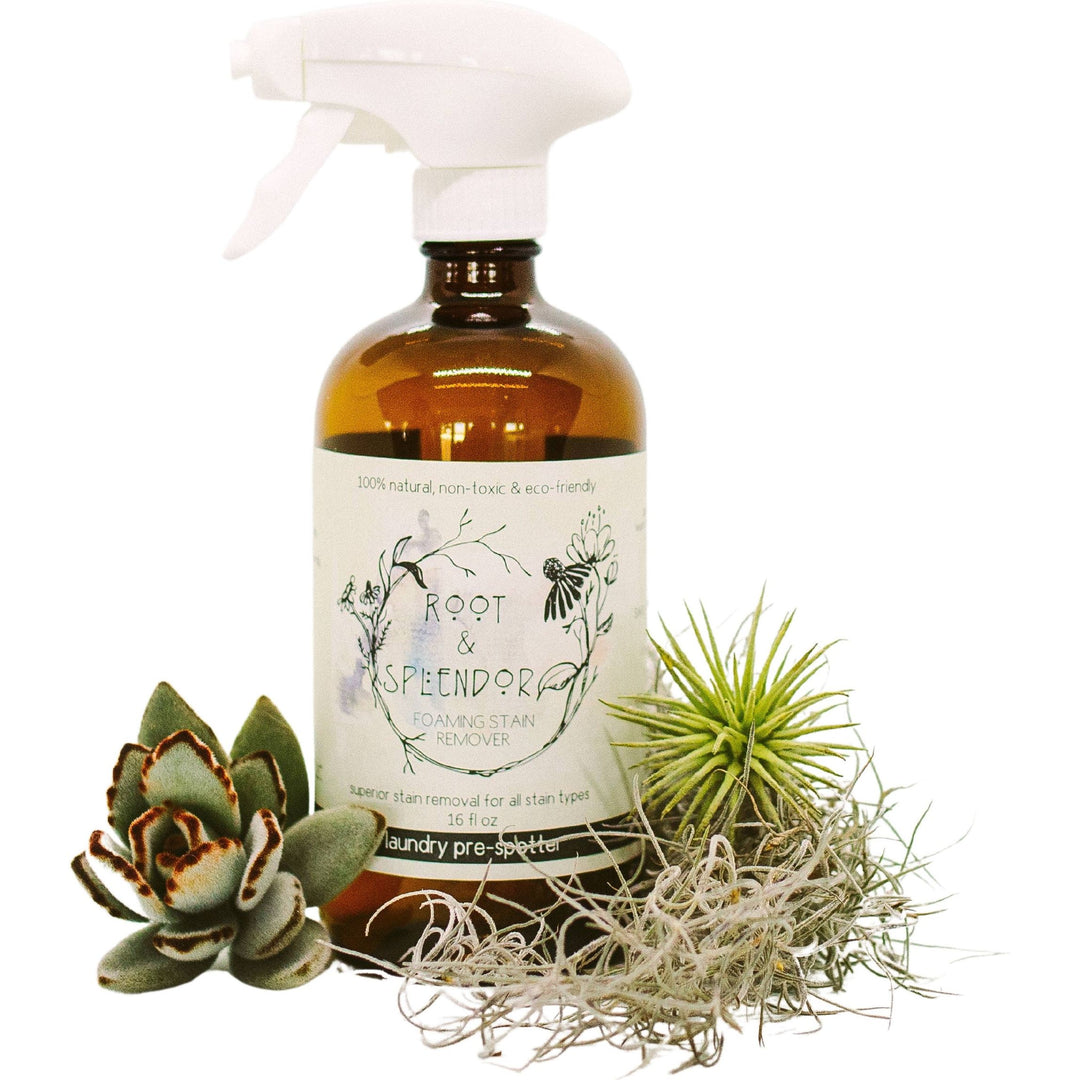 Foaming Stain Remover-Natural, Non-Toxic, Eco-Friendly 16 oz by Root and Splendor