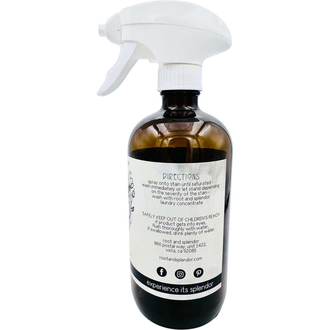 Foaming Stain Remover-Natural, Non-Toxic, Eco-Friendly 16 oz by Root and Splendor